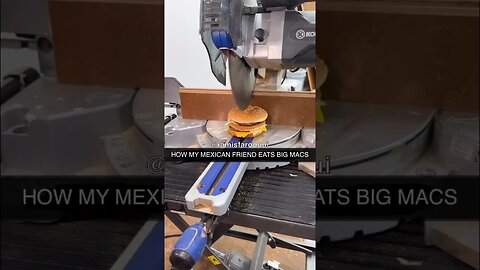 HOW MY MEXICAN FRIEND EAT BIG MAC 😳🍔 #shorts