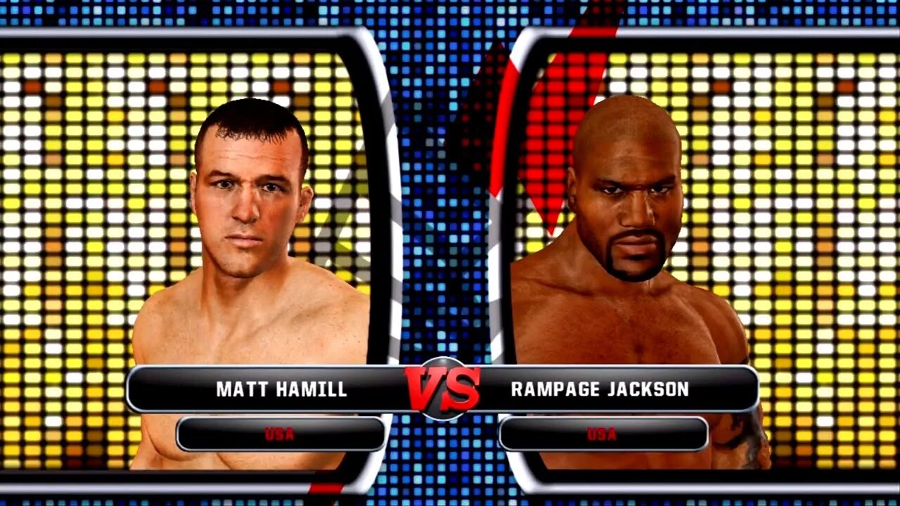 UFC Undisputed 3 Gameplay Rampage Jackson vs Matt Hamill (Pride)