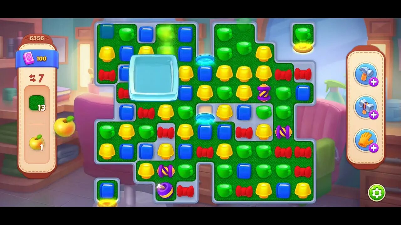 Playrix Homescapes Gameplay Walkthrough Level 6356