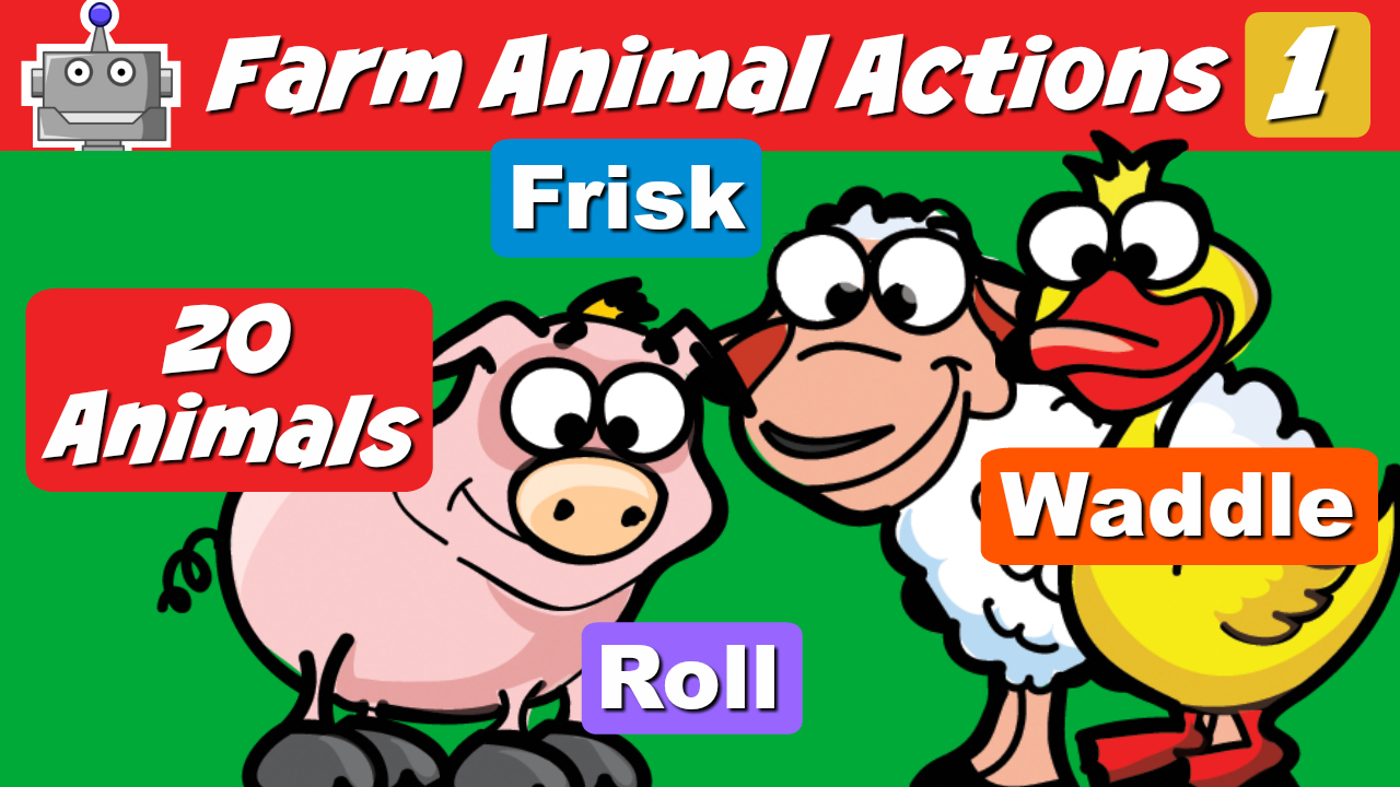 Animal Actions Farm Animals