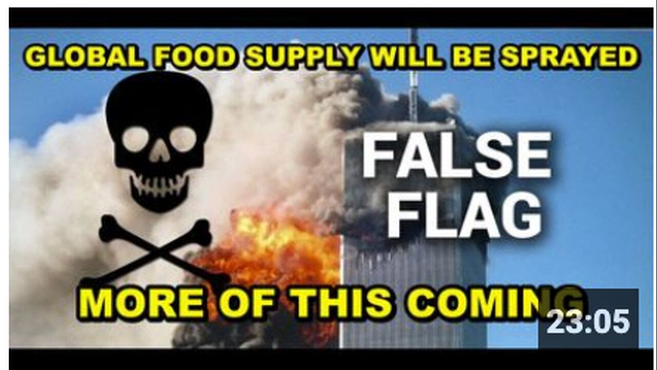 Major False Flags COMING - They are going to spray magnetic NANO particles in our Global food supply