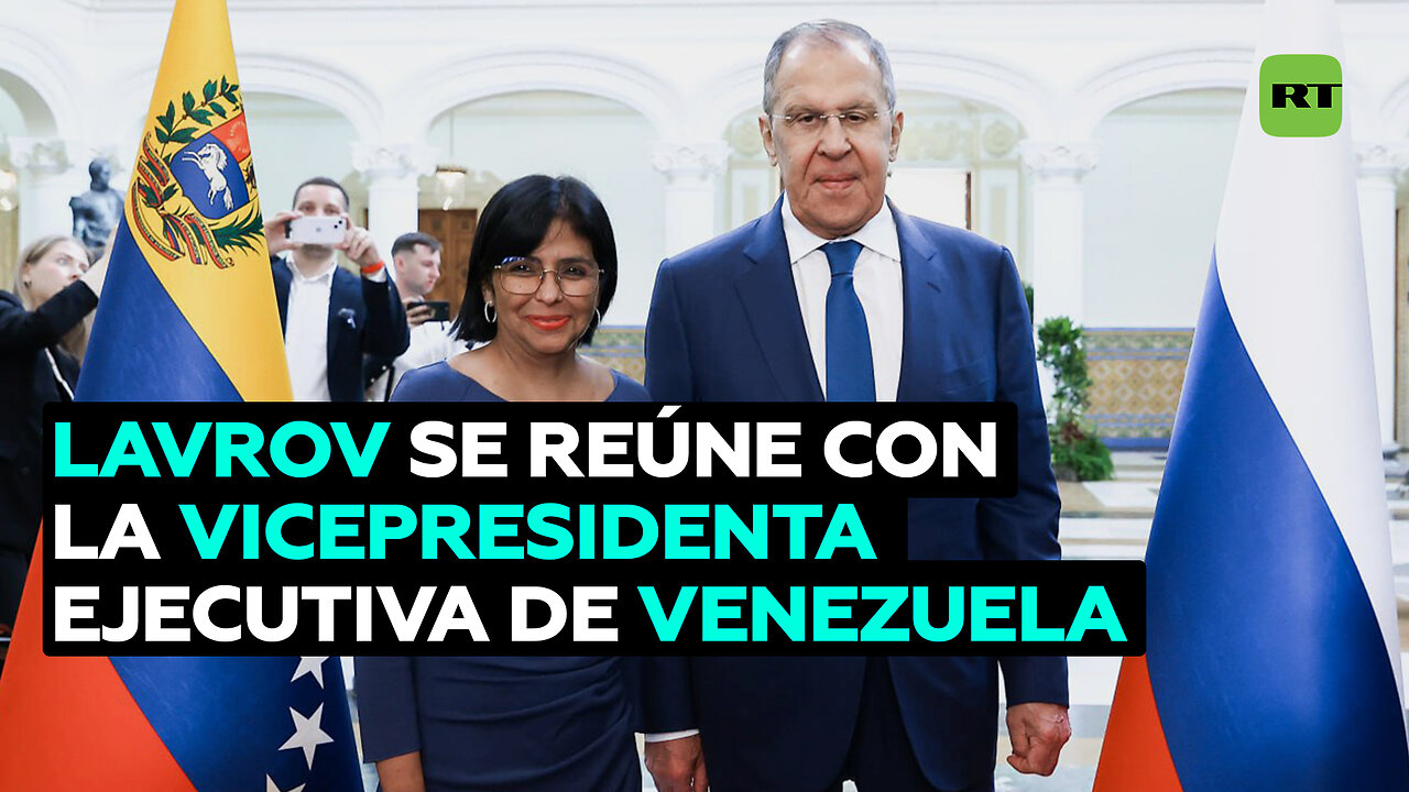 El canciller ruso visita el Ministerio de Asuntos Exteriores de Venezuela