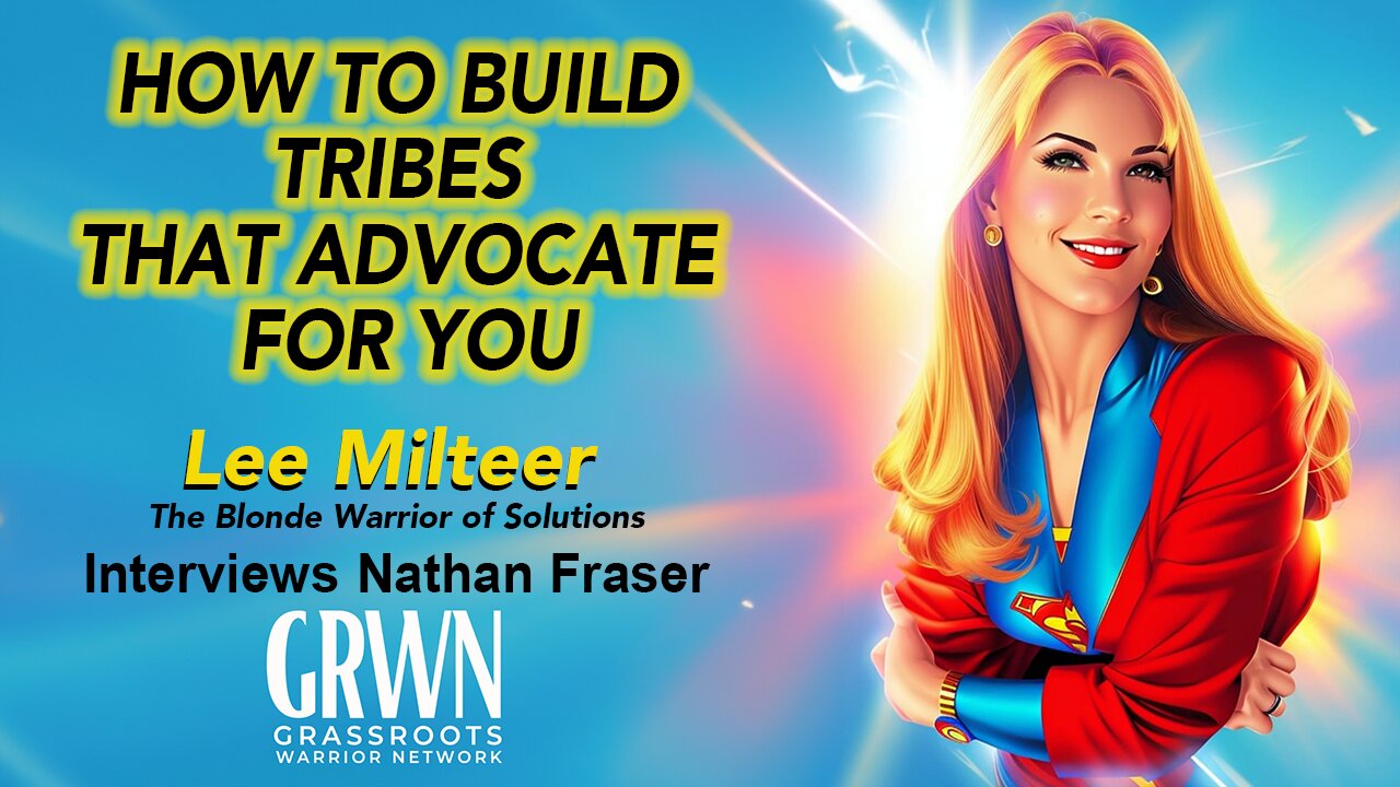 Lee Milteer The Blonde Warrior of Solutions Interviews Nathan Fraser