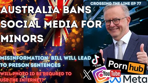 AUSTRALIA WANTS TO BAN SOCIAL MEDIA