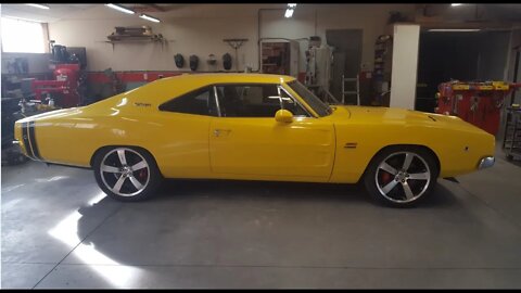 Don's 68 Charger body swap part 45