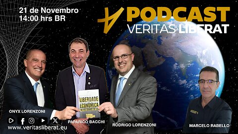 PODCAST VERITAS LIBERAT - 21/11/2024 - ONYX E RODRIGO LORENZONI, PAPARICO BACCHI