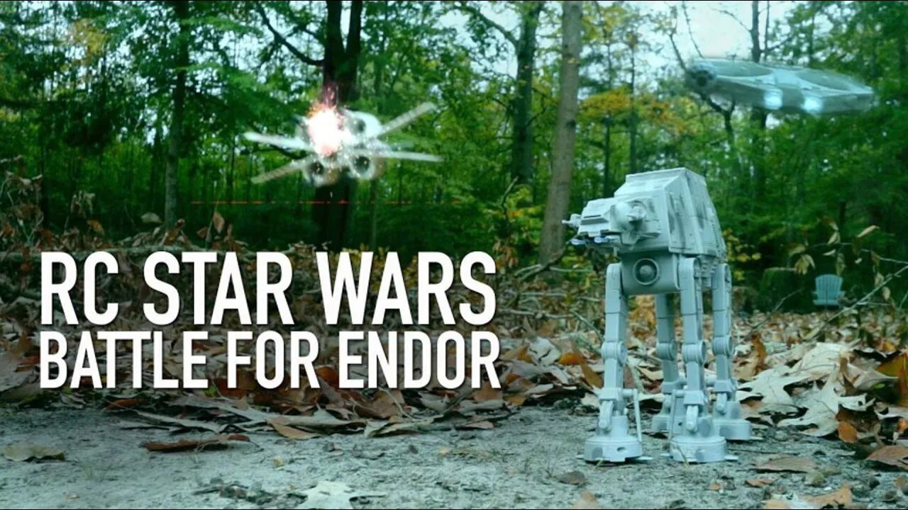 RC STAR WARS Battle For Endor: AT-AT Walker Takedown