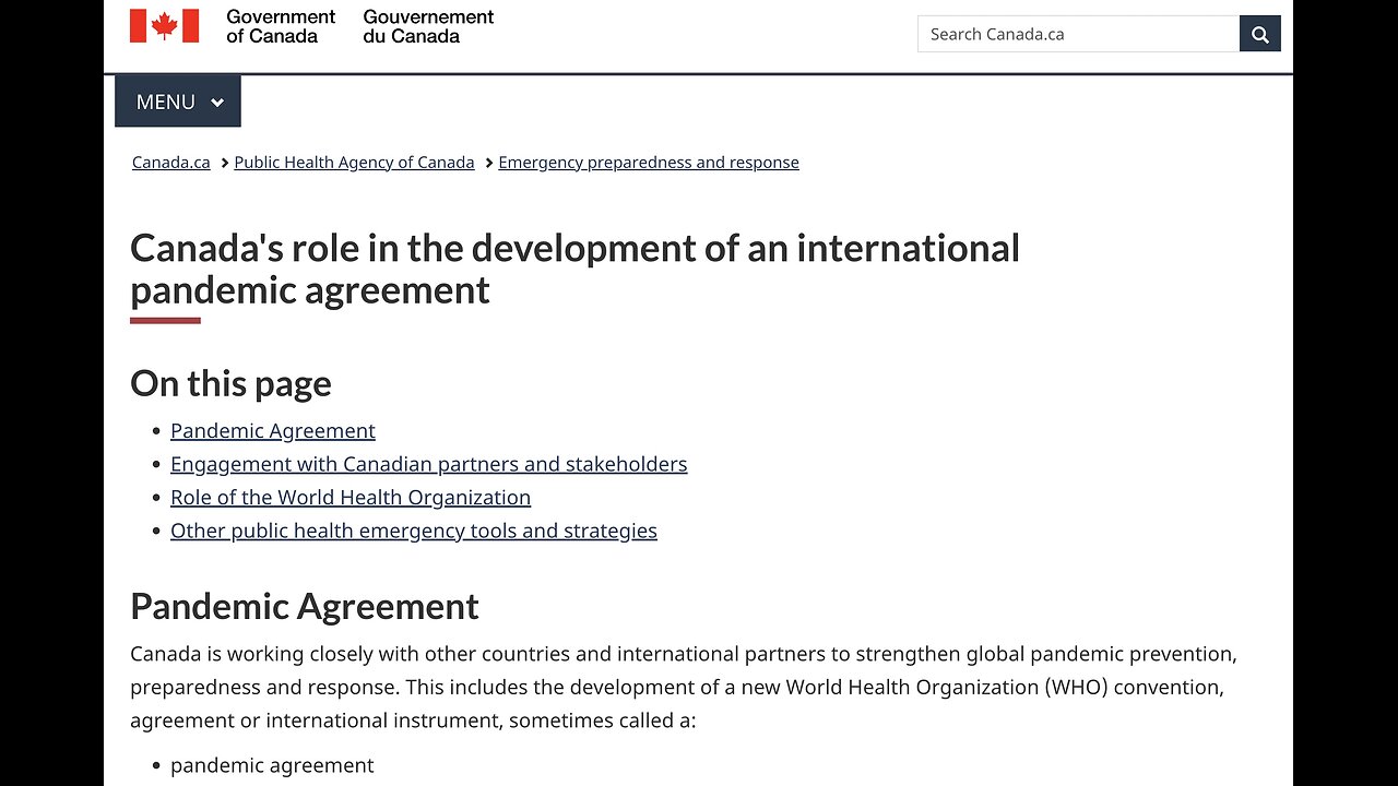 Canada and the WHO IHT