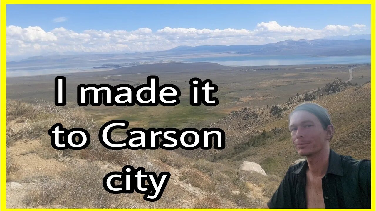 cutting across a mountain to get to Carson city nevada