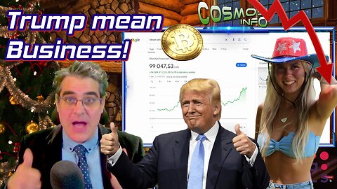 Trump mean Business! Cosmos Show 5 décembre 24, invité Carl Giroux