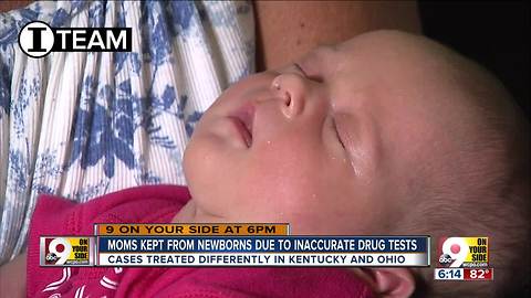 Inaccurate drug tests threaten to separate mothers, newborns