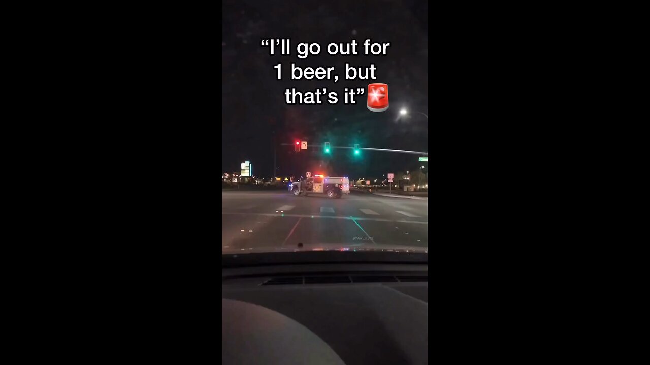 1 beer later