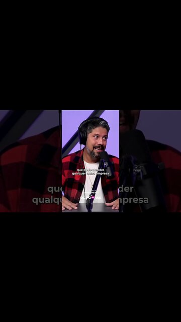 Por isso eu tenho uma empresa de comunicação