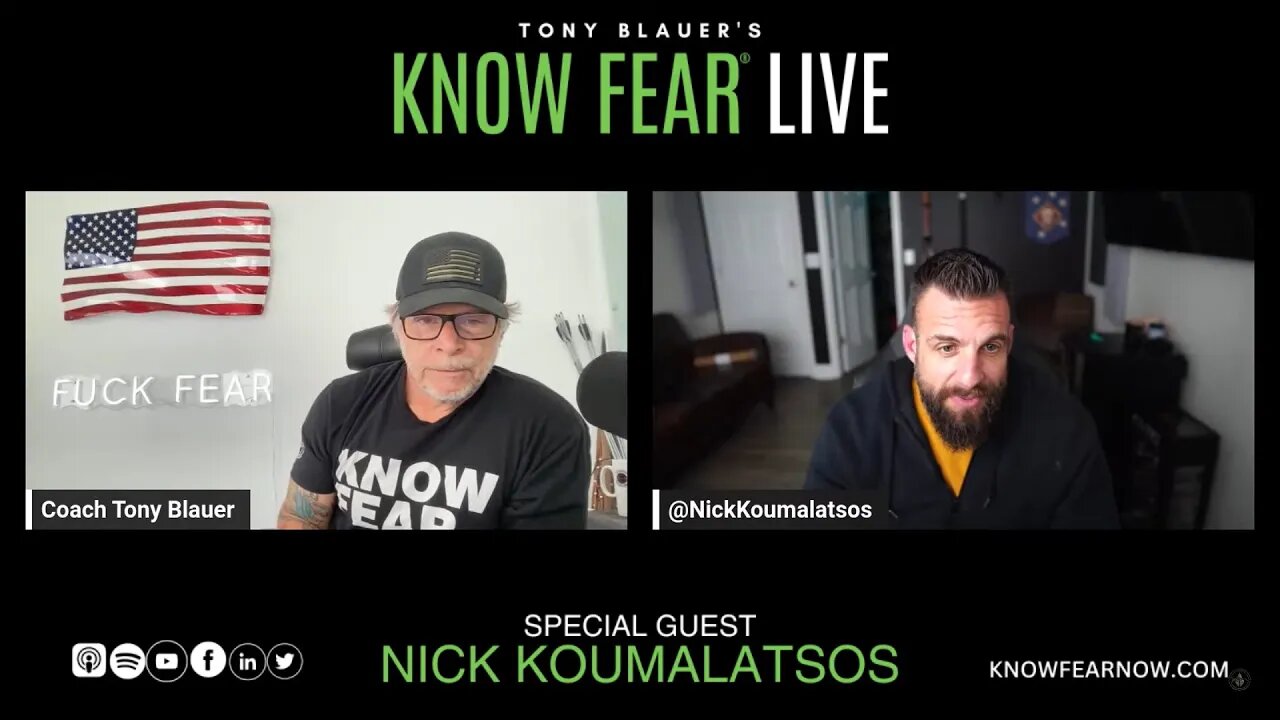 KNOW FEAR® LIVE: Nick Koumalatsos