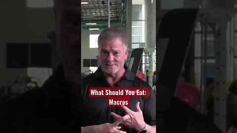What Should You Eat: Macros #fitness #nutrition