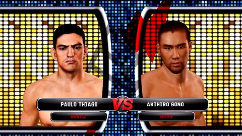 UFC Undisputed 3 Gameplay Akihiro Gono vs Paulo Thiago (Pride)