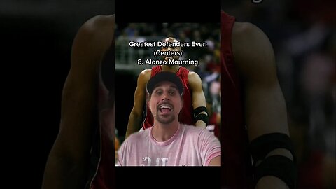Alonzo Mourning Greatest NBA Defender EVER?