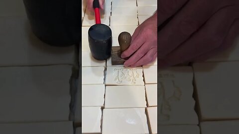 Stamping Castile soap