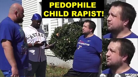 35 Y/O Pedophile Child Rapist Psycopath Caught At Home Full Of SEX Offenders!