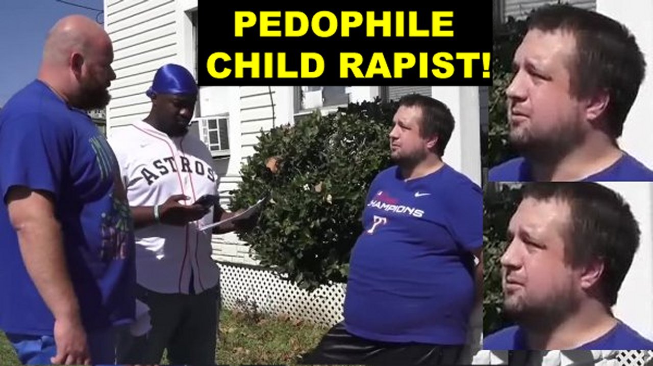 35 Y/O Pedophile Child Rapist Psycopath Caught At Home Full Of SEX Offenders!