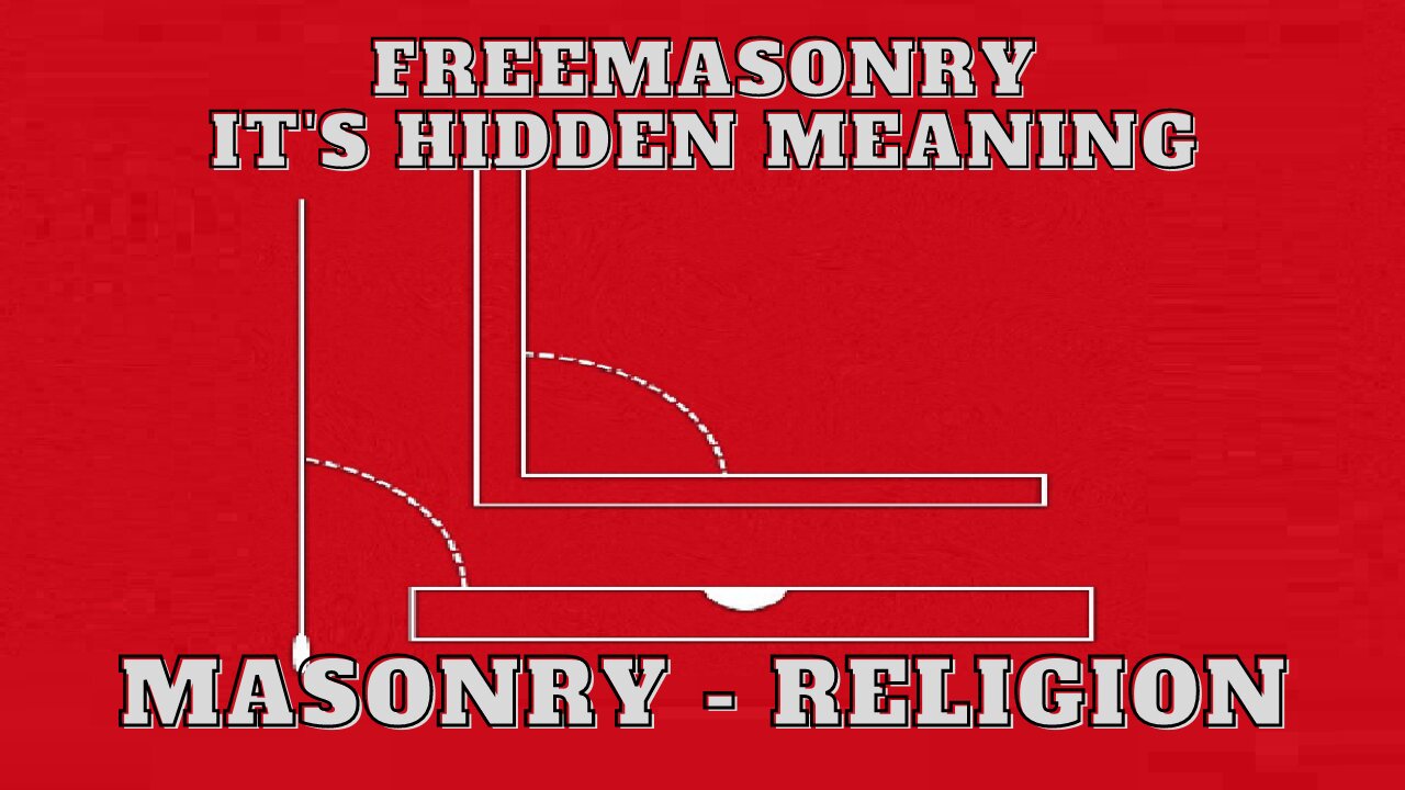 Masonry-Religion: Freemasonry Its Hidden Meaning by George H. Steinmetz 3/13