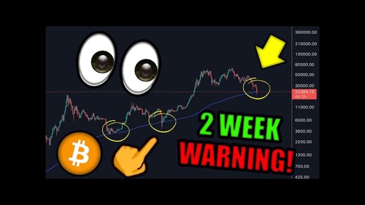 Bitcoin Bottom Coming (2 Week Warning)! HISTORIC BUYING OPPORTUNITY!