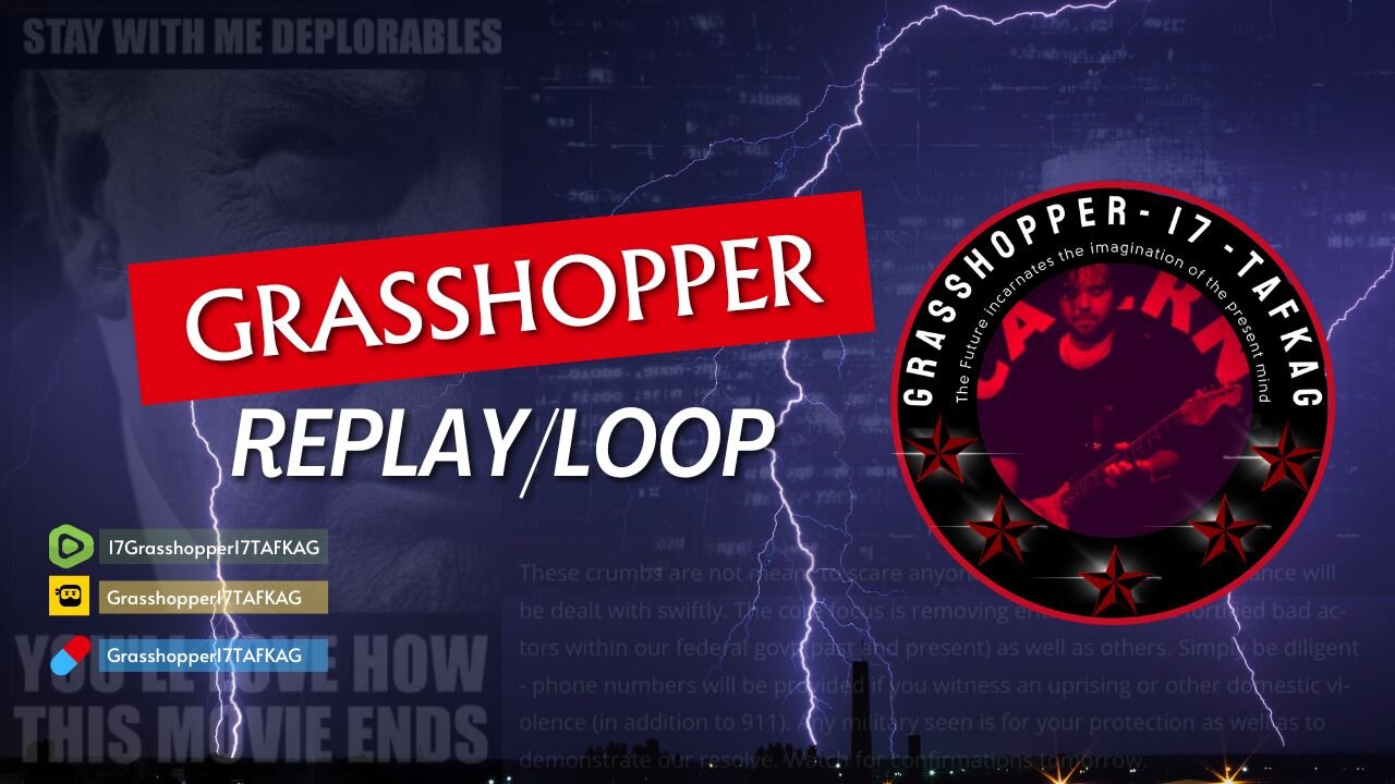 Grasshopper Live Decode Show - June 14th & 15th 2024