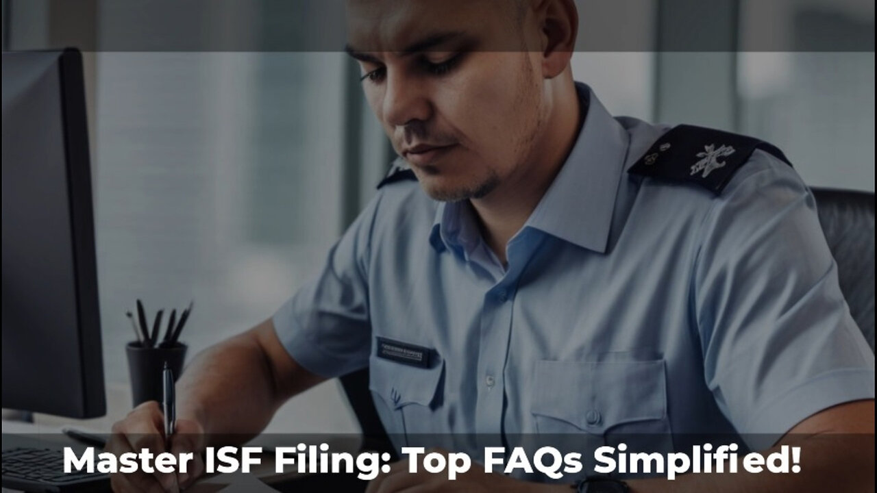 Demystifying Importer Security Filing: Your Ultimate FAQ Guide to Smooth Imports