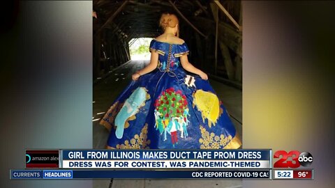 Check This Out: Duct tape prom dress
