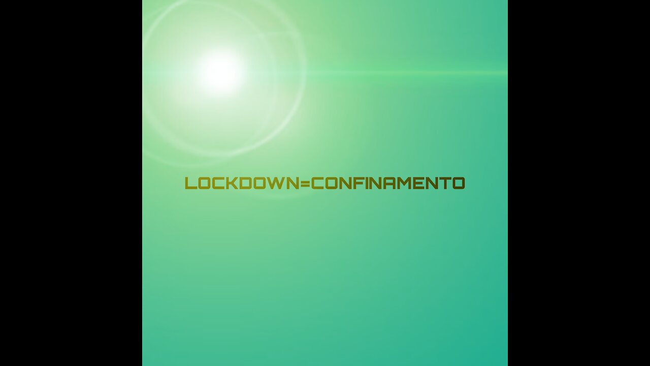 VIDEO CENSURATO : LOCKDOWN=CONFINAMENTO...CI HANNO CHIUSI IN CASA. 22-06-20. FLLO ELISEO BONANNO