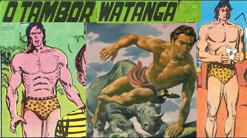 TARZAN FORMATINHO 63 b o tambor de watanga #gibi #comics #quadrinhos #hitorieta #museusogibi