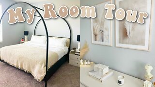 MY MASTER BEDROOM AND BATHROOM TOUR 2021 *modern & cozy*