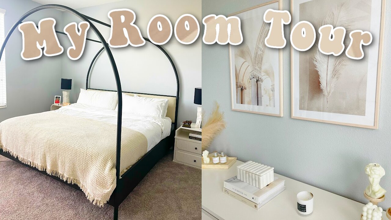 MY MASTER BEDROOM AND BATHROOM TOUR 2021 *modern & cozy*