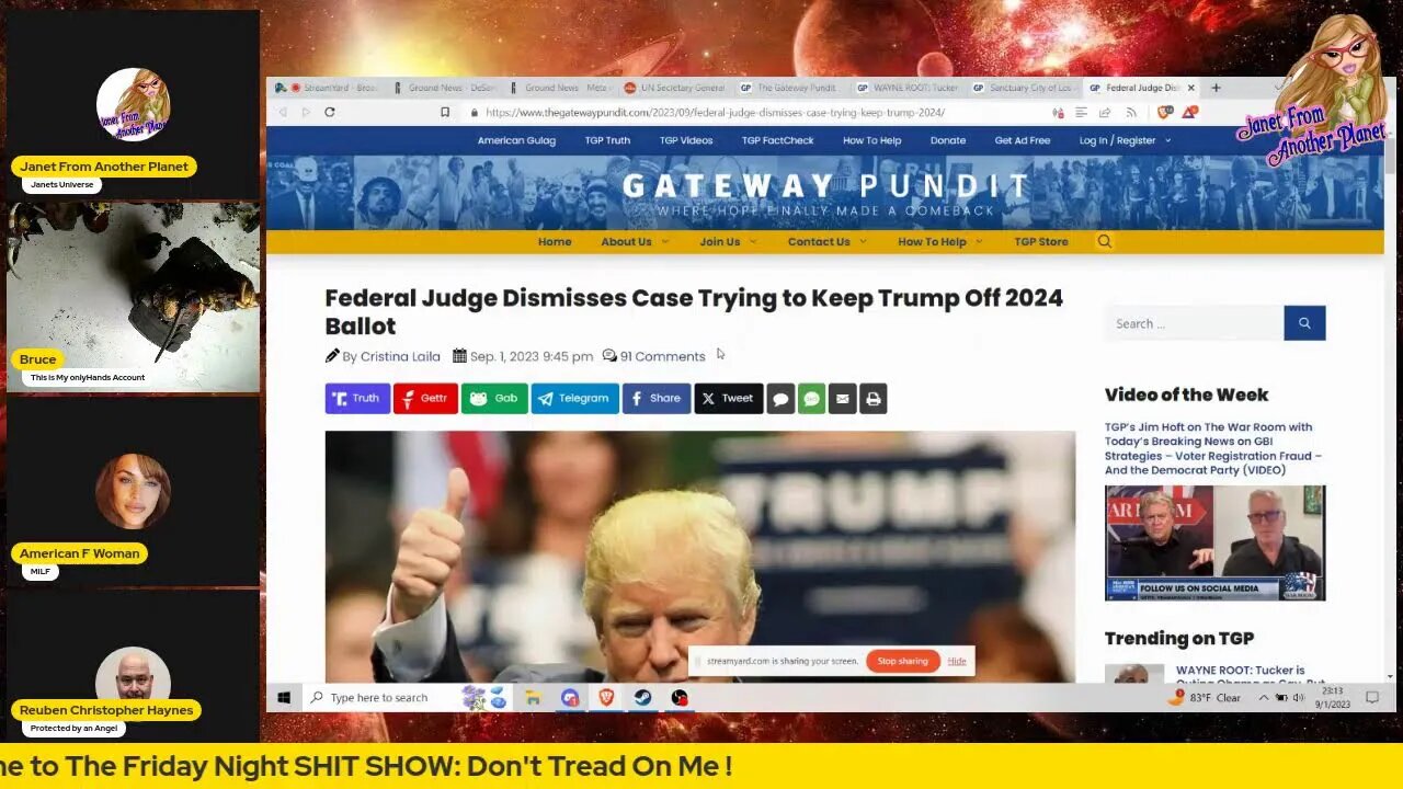 Welcome to the SHIT Show - September 1, 2023