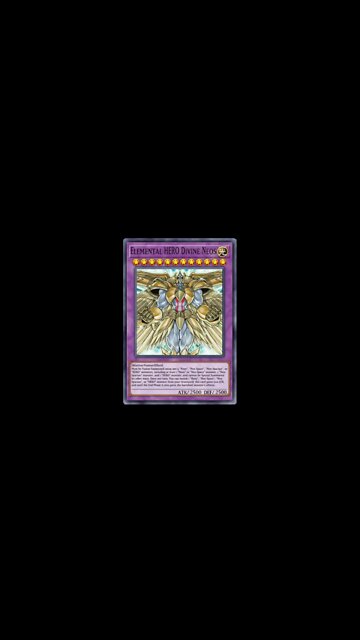 Yu Gi Oh! Elemental HERO Divine NEOS