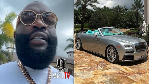 Rick Ross Takes Delivery Of His Custom Mansory Convertible Roll Royce! 🚙