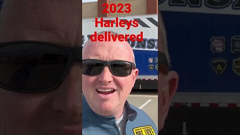 2023 Harley Davidson motorcycles being delivered! #harleydavidson #shorts #pigtrailharley