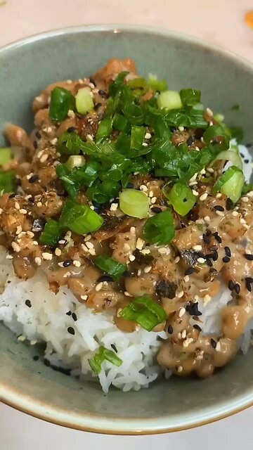 Japanese Natto Rice