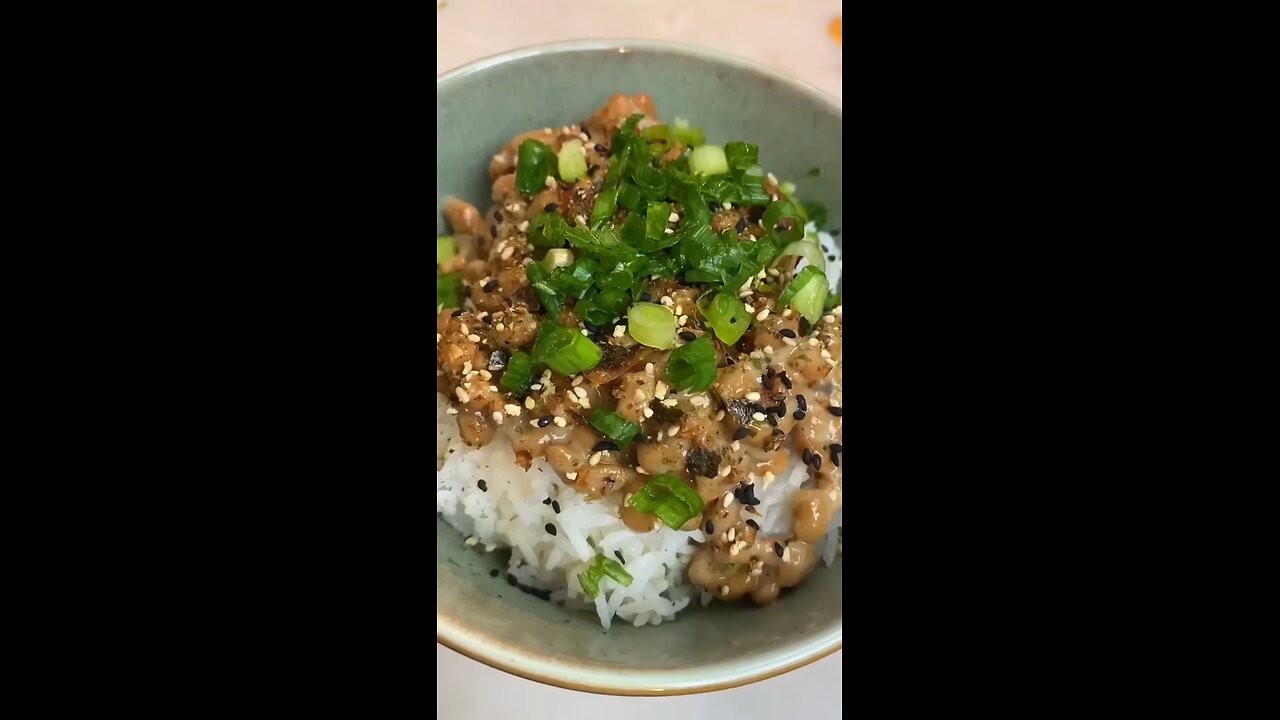 Japanese Natto Rice