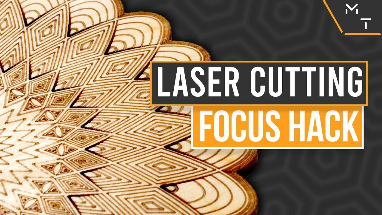 The Underused Laser Cutting Trick | The Power Of Unfocused Score / Kisscut Lines | Tutorial