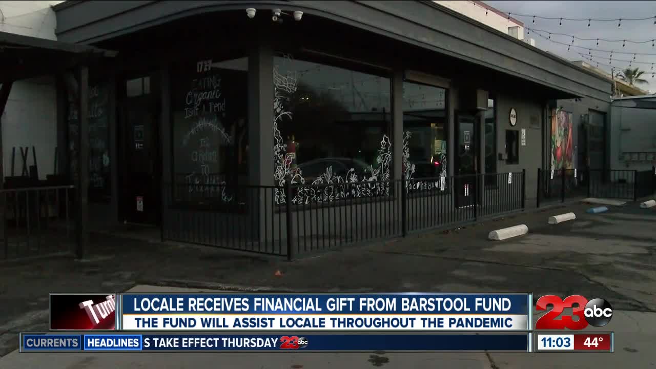 Locale to receive financial gift from Barstool Sports Fund