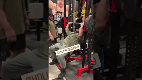 👑 JAMES HOLLINGSHEAD HUGE LIFT BEFORE ARNOLD CLASSIC #elitefts #jameshollingshead