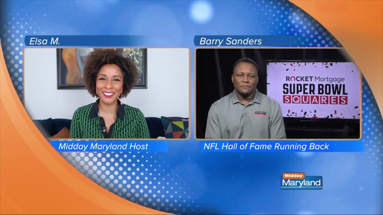 Barry Sanders - Rocket Mortgage Super Bowl Squares Sweepstakes