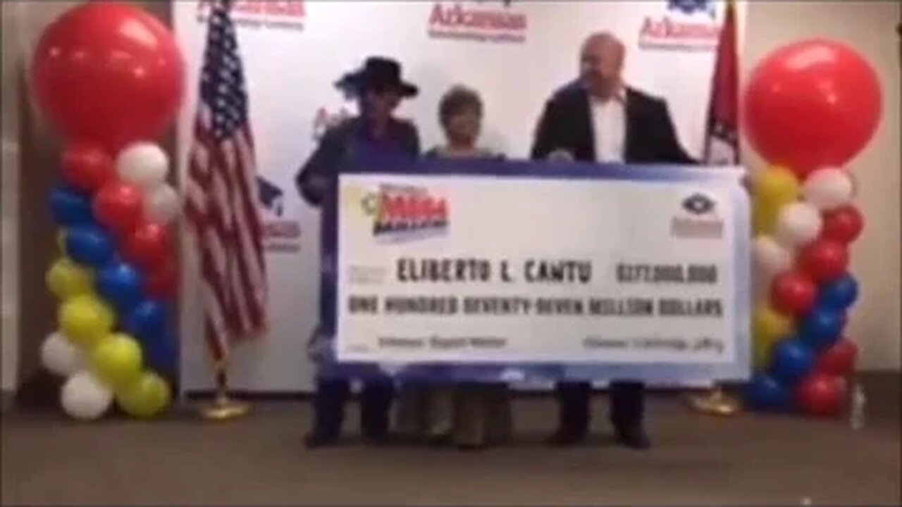 71-year-old Texas construction worker claims $177 million Mega Millions lottery jackpot