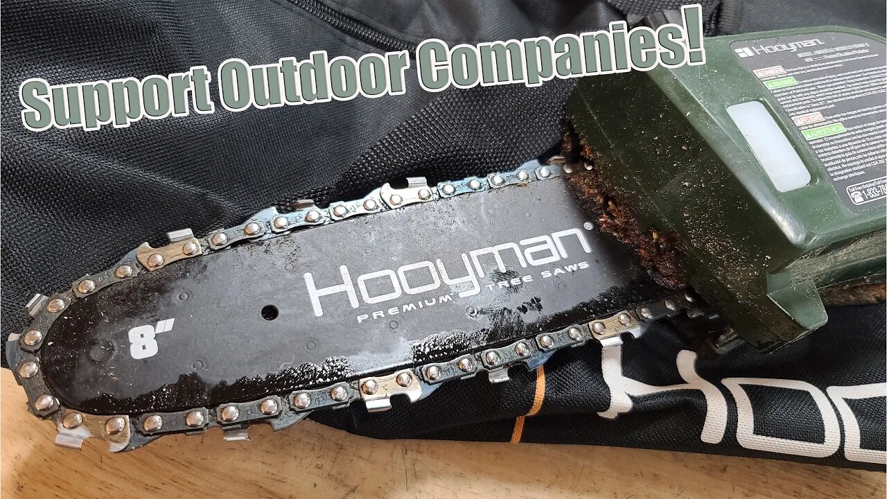 The Sportsman's Pole Saw By Hooyman | A 40v Electric Pole Saw With A Case