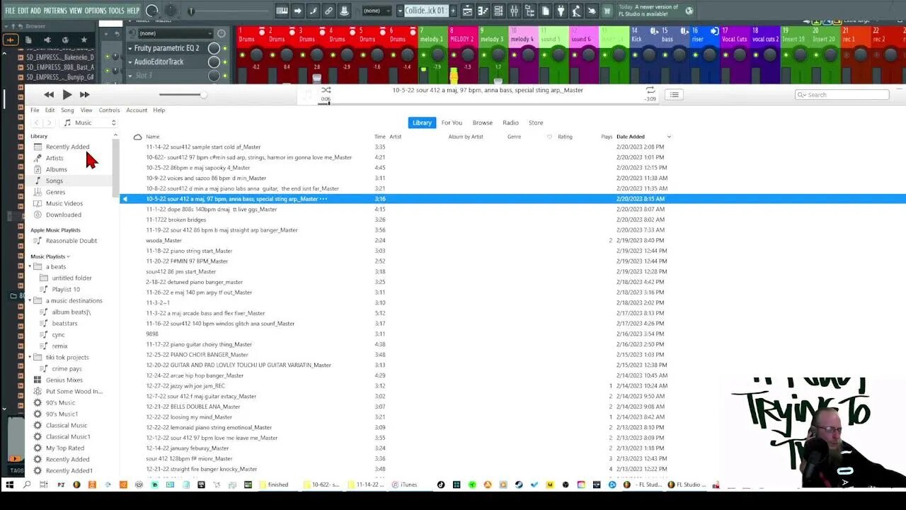 ARRANGING SOME FIRE BEATS FROM OCTOBER