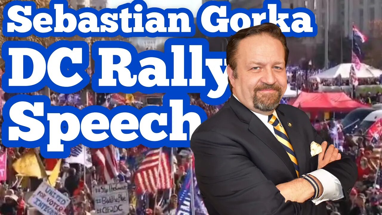 Sebastian Gorka Speech at Rally in Washington, DC