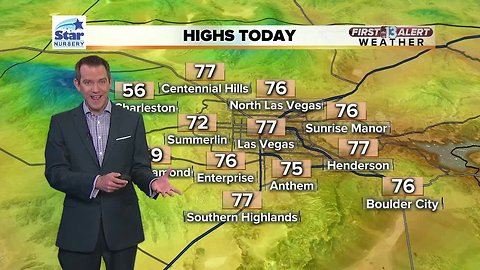 13 First Alert Las Vegas weather November 1 morning