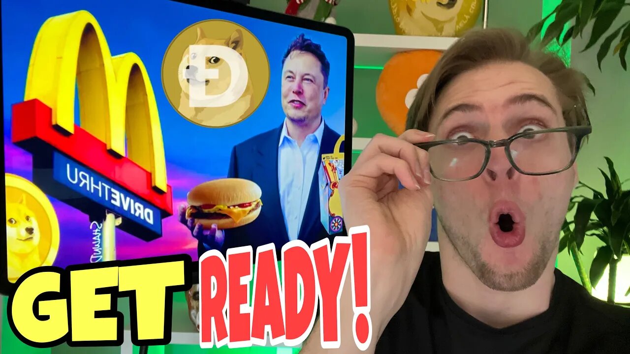 MCDONALDS HINTS DOGECOIN ACCEPTANCE SUPER BOWL COMMERCIAL!!!