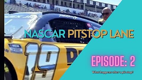 NASCAR Pit Stop Lane - What happens after a pit stop?
